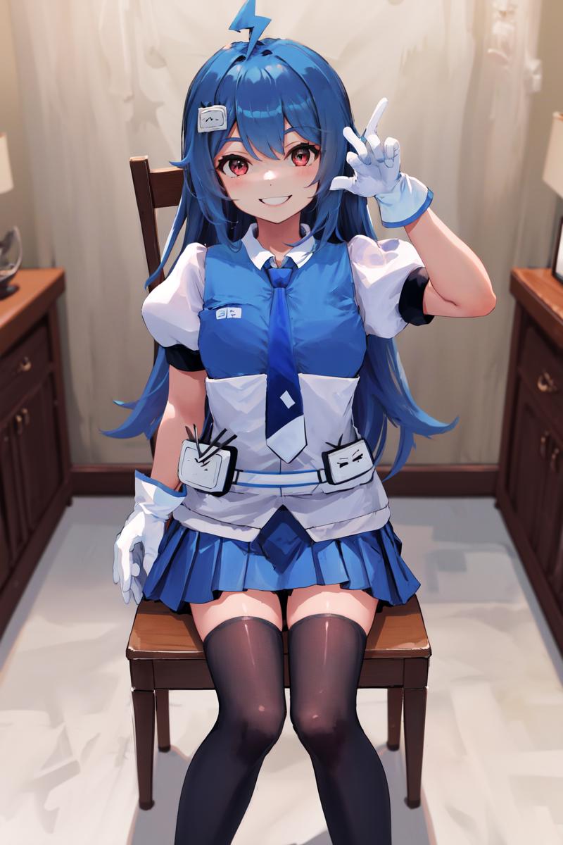 10023-1312598955-masterpiece, best quality, highres, 1girl 22 ahoge hair ornament, blue necktie white shirt white gloves blue skirt black thighhi.png